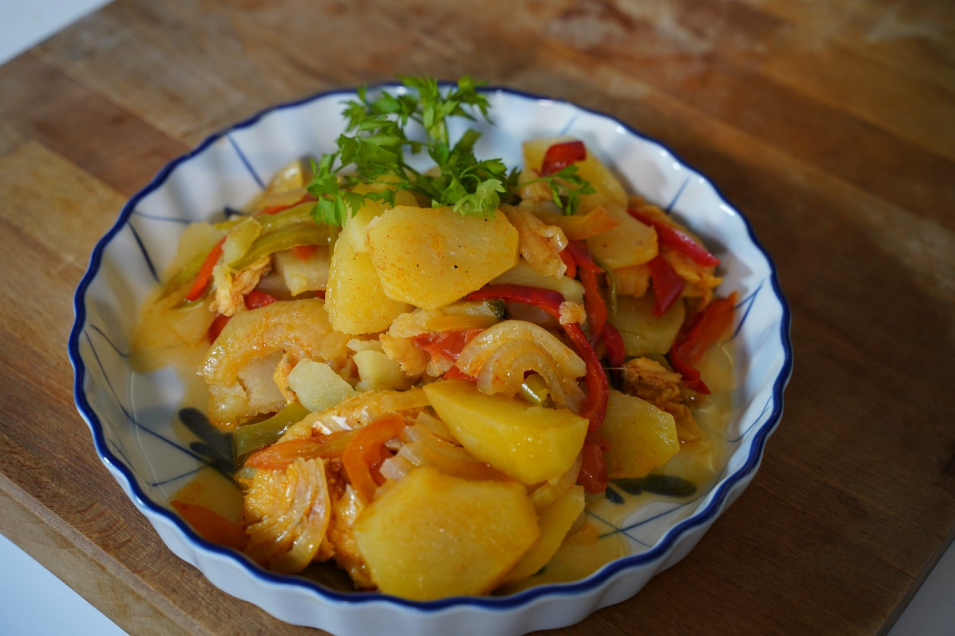 Batatas à Espanhola